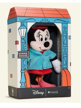 Disney | Macy's Minnie Mouse Small Knit Plush, Macy's Exclusive New